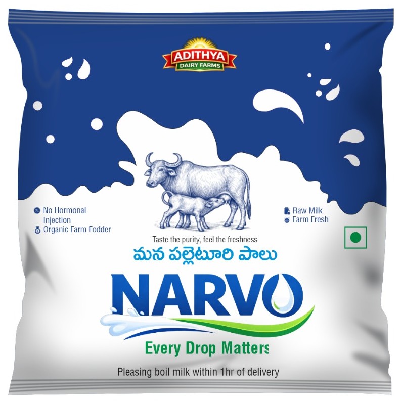 Buffalo Milk — NarvoMilk packet, front